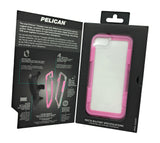 Pelican Voyager iPhone 7 Case (Clear/Pink)